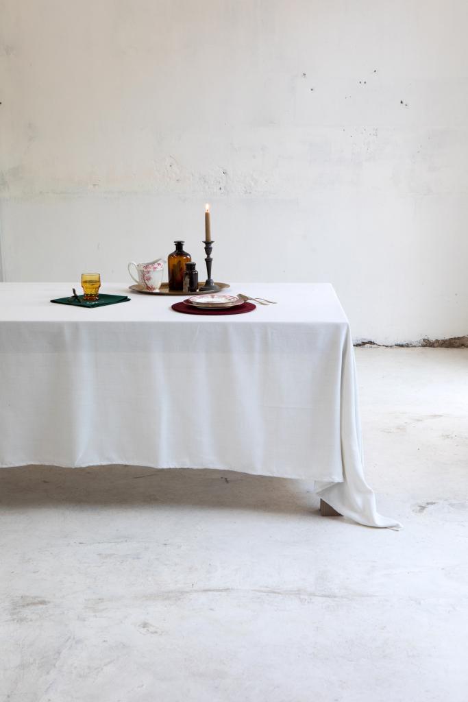 Mantel Lino Gaia Crudo